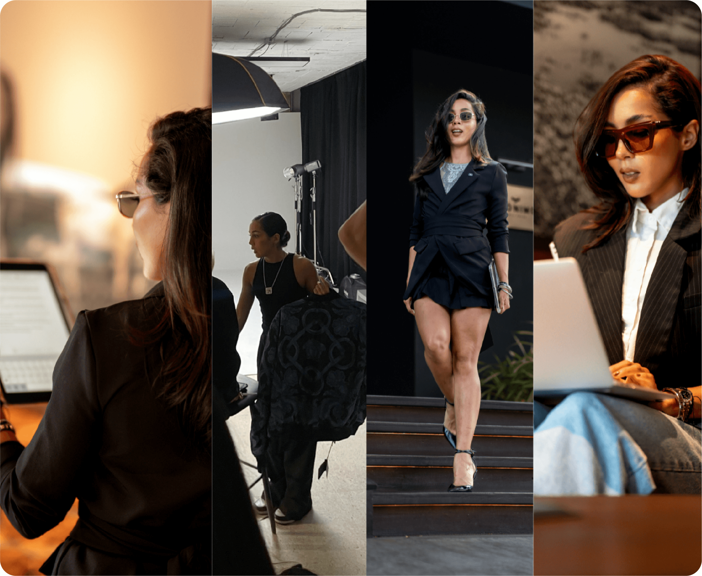 Patricia Bastidas trabajando, produciendo y liderando